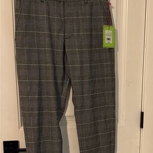 Men's Classic Checkered Dress Pants